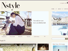Tablet Screenshot of nstyle.net